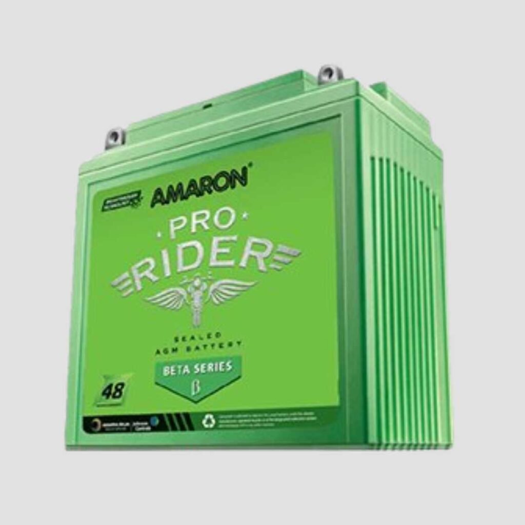 Amaron APBTX50 5Ah Bike Battery – Maintenance-Free, 48-Month Warranty