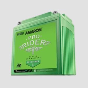 Amaron APBTX50 5Ah Bike Battery – Maintenance-Free, 48-Month Warranty